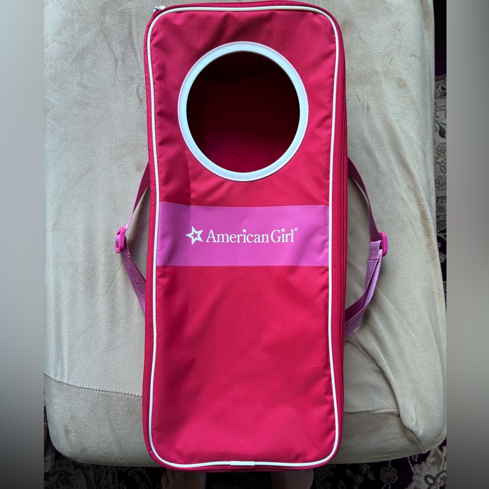 American Girl carry backpack